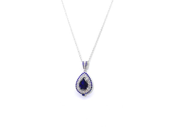 BLUE DROP NECKLACE