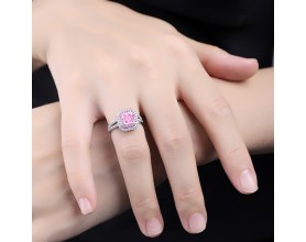 DOUBLE ZIRCONIA RING