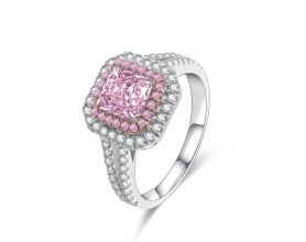 DOUBLE ZIRCONIA RING